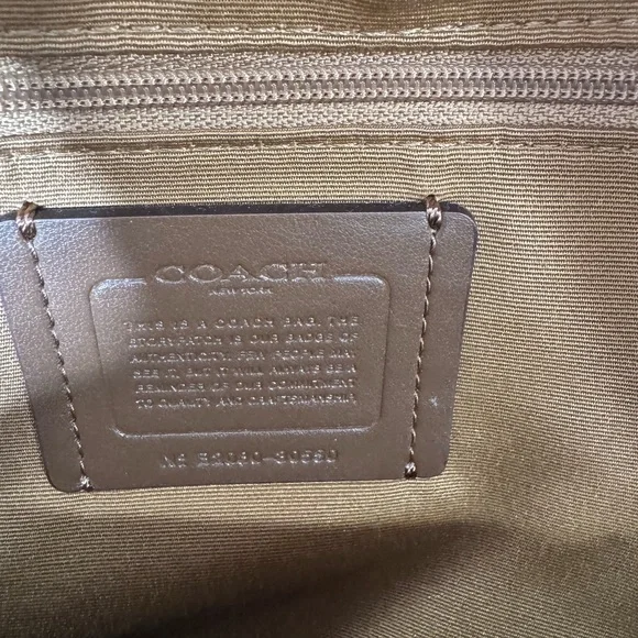 Coach Pink and Gold Mini Backpack - Picture 3 of 4